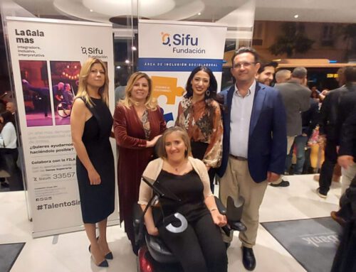 FeUSO, en la Gala MÁS IN de Grupo SIFU en Málaga, la gala más inclusiva de Europa