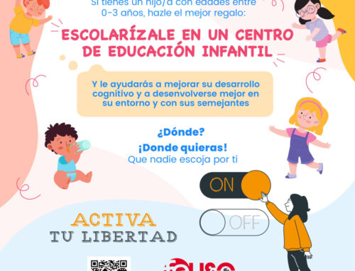 Escolarización Educación Infantil 0-3 años: Hazle a tu hijo/a el mejor regalo