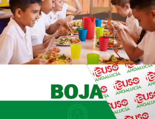 El BOJA publica la revisión del precio de los comedores escolares en centros docentes públicos