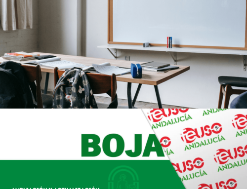 El BOJA publica la Orden por la que se amplia y actuliza determinadas enseñanzas en centros públicos (Aulas específicas IES)