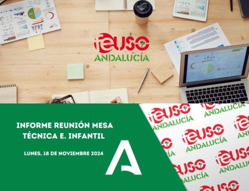 Informe reunión Mesa Técnica de la E. Infantil – 18.11.2024