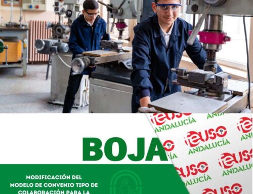 El BOJA publica la modificación del modelo de convenio de colaboración para la fase de formación en empresas