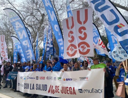 FeUSO Andalucía participa en las movilizaciones de Granada y Sevilla, convocadas por la plataforma intersindical frente al colapso sanitario