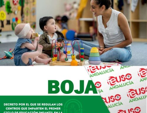 El BOJA publica el decreto que regula los centros que imparten el primer ciclo de E. Infantil