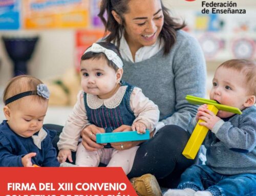 FeUSO firma el XIII Convenio Colectivo de Centros de Asistencia y Educación Infantil