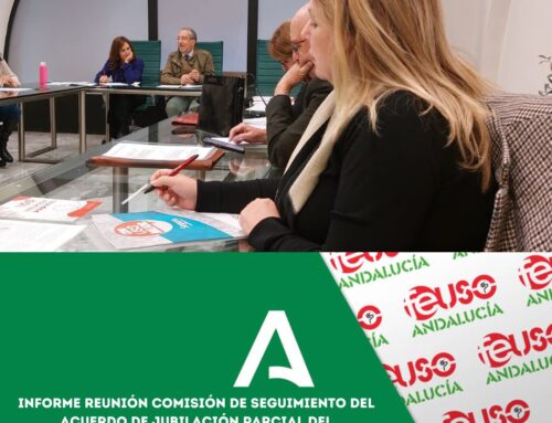 Informe de la reunión de la comisión de seguimiento acuerdo jubilación parcial (13 de marzo)