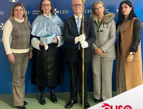 FeUSO Andalucía asiste a la investidura de doctores Honoris Causa de Concha Yoldi y Manuel Marchena en la CEU Fernando III