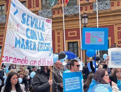 USO acompaña hoy a la «Marea Celeste», por el futuro del 0-3 años