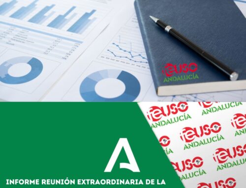 Informe de la reunión de la Mesa Extraordinaria de Primer Ciclo de E. Infantil. 29.05.2025