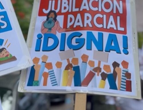 FeUSO Andalucía exige Jubilación Parcial Digna en la manifestación del  1º de mayo 2025